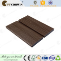 Decking wpc bicolor plástico compuesto de madera ecológico